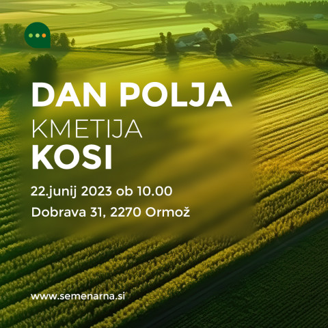Dan polja Semenarne Ljubljana na kmetiji Kosi